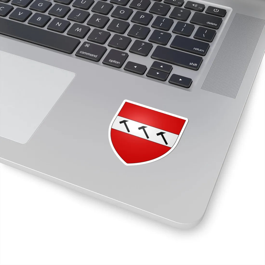 Armes de Moncheur (Belgium) (Coat of Arms) STICKER Vinyl Kiss-Cut Decal - The Sticker Space