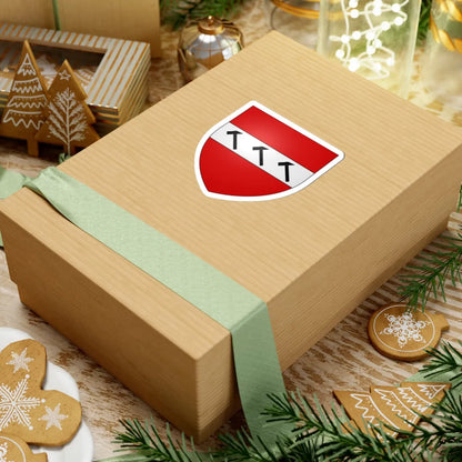 Armes de Moncheur (Belgium) (Coat of Arms) STICKER Vinyl Kiss-Cut Decal - The Sticker Space