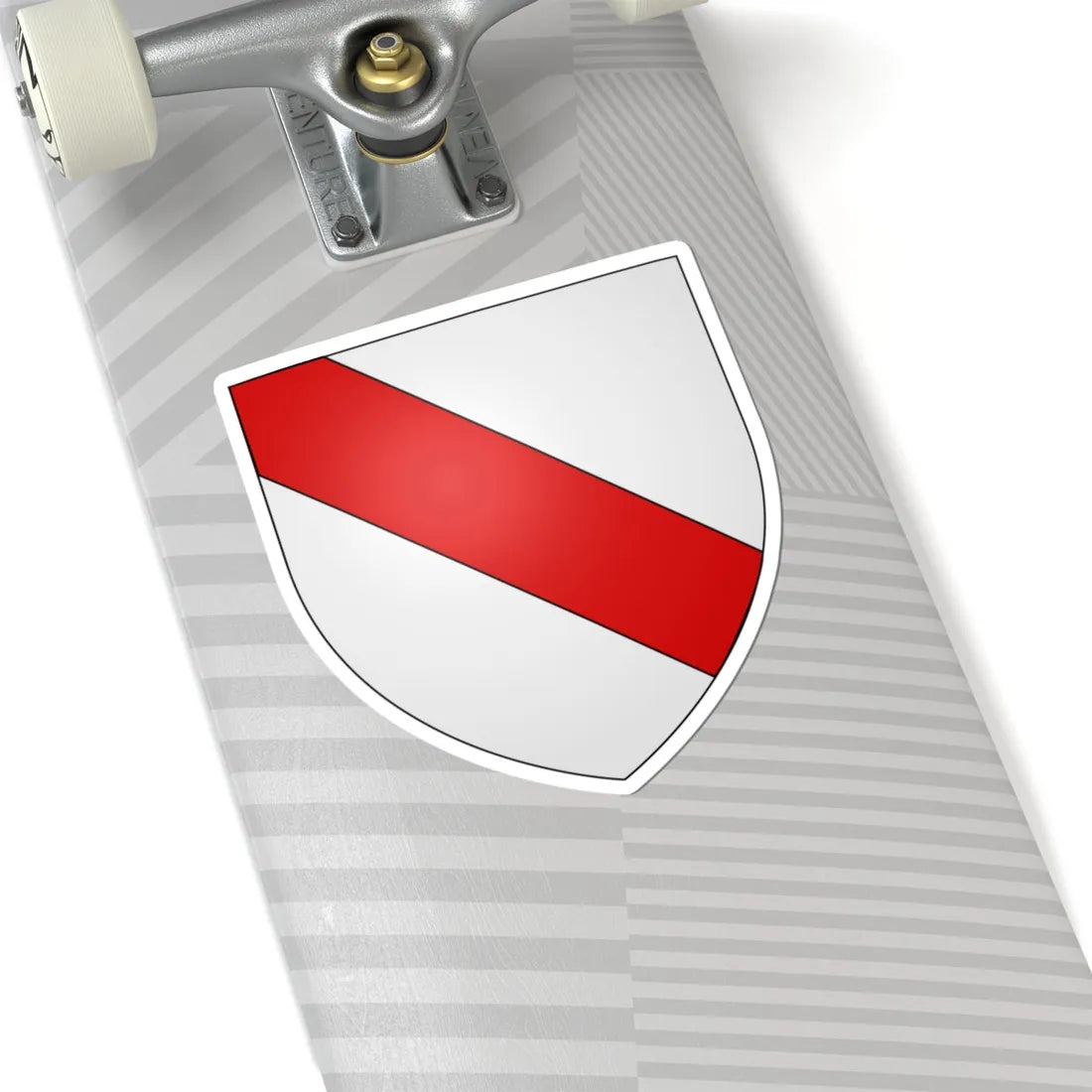 Armes du Bois dEnghien (Belgium) (Coat of Arms) STICKER Vinyl Kiss-Cut Decal - The Sticker Space