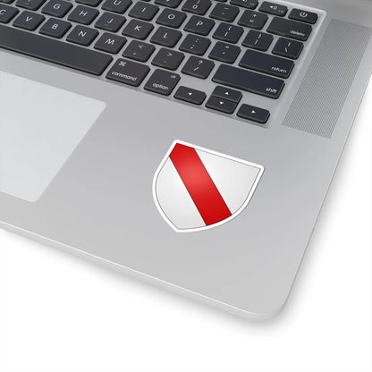 Armes du Bois dEnghien (Belgium) (Coat of Arms) STICKER Vinyl Kiss-Cut Decal - The Sticker Space