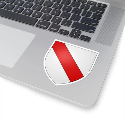 Armes du Bois dEnghien (Belgium) (Coat of Arms) STICKER Vinyl Kiss-Cut Decal - The Sticker Space