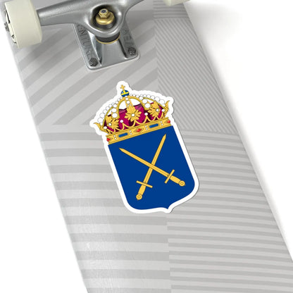 Armén vapen bra (Sweden) (Coat of Arms) STICKER Vinyl Kiss-Cut Decal - The Sticker Space