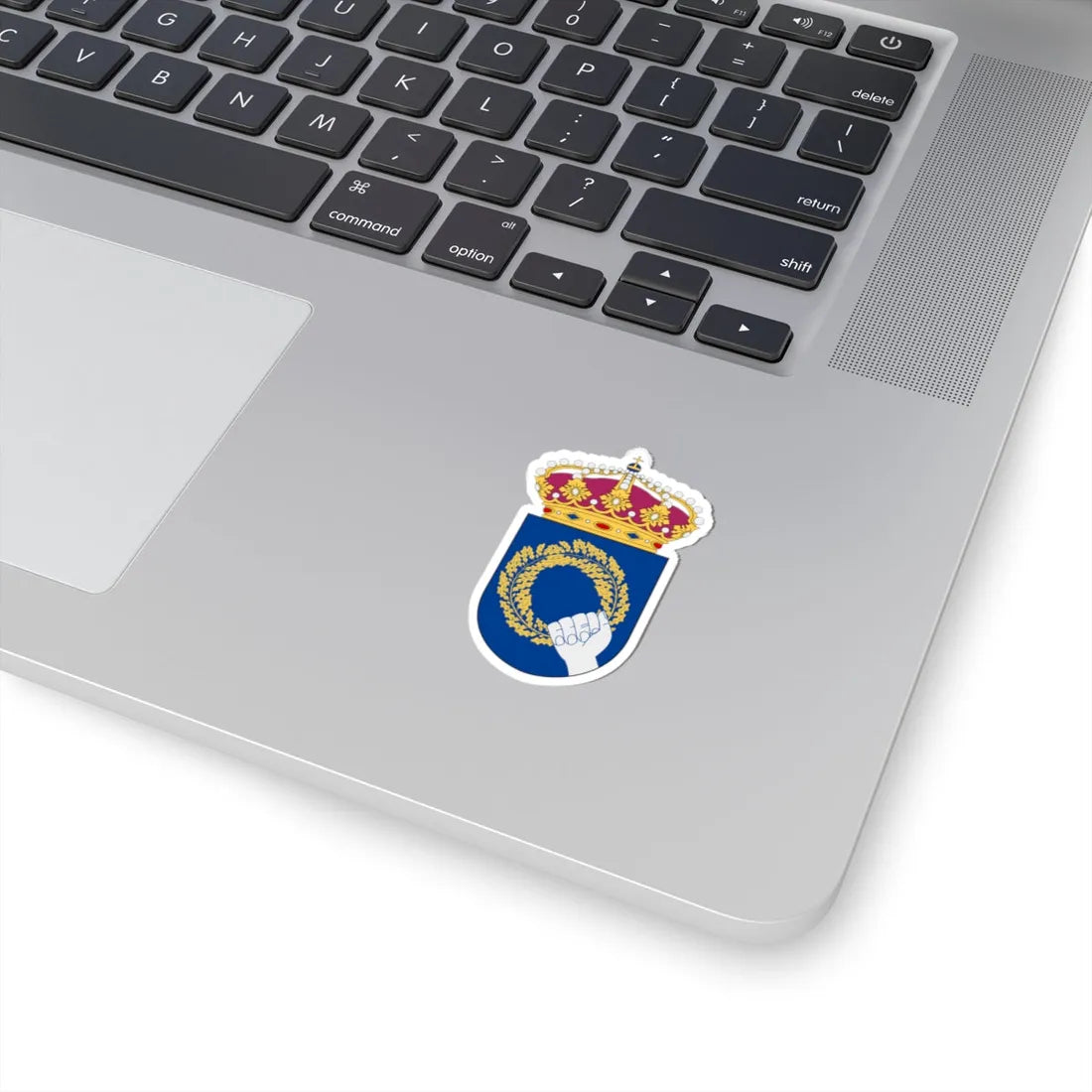 Arméns idrottscentrum vapen (Sweden) (Coat of Arms) STICKER Vinyl Kiss-Cut Decal - The Sticker Space