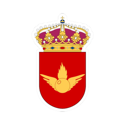 Arméns luftvärnscentrum vapen (Sweden) (Coat of Arms) STICKER Vinyl Kiss-Cut Decal 2 Inch White - The Sticker Space