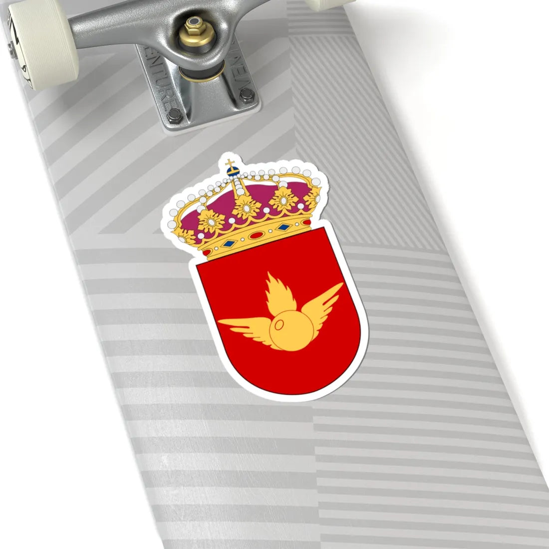 Arméns luftvärnscentrum vapen (Sweden) (Coat of Arms) STICKER Vinyl Kiss-Cut Decal - The Sticker Space