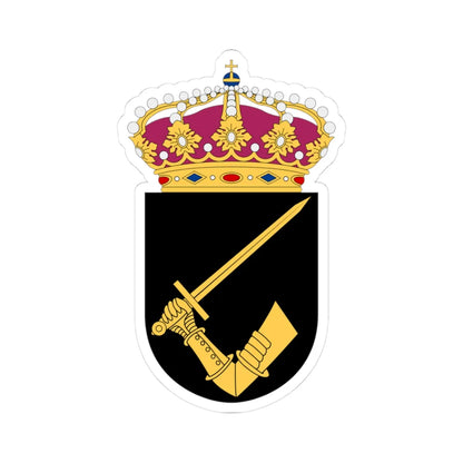Arméns pansarcentrum vapen (Sweden) (Coat of Arms) STICKER Vinyl Kiss-Cut Decal 3 Inch White - The Sticker Space