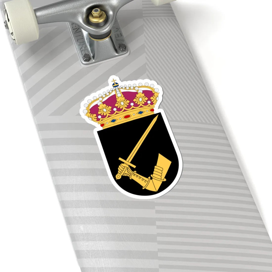 Arméns pansarcentrum vapen (Sweden) (Coat of Arms) STICKER Vinyl Kiss-Cut Decal - The Sticker Space
