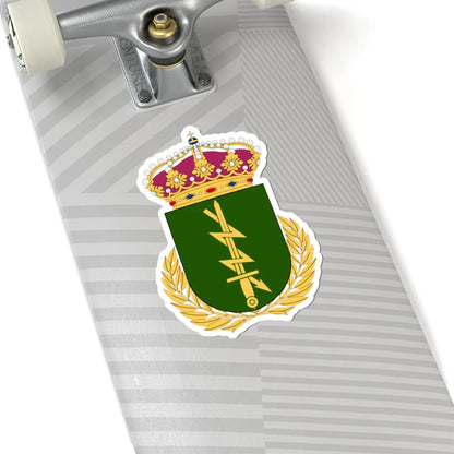 Arméns stabs- och sambandsskola vapen (Sweden) (Coat of Arms) STICKER Vinyl Kiss-Cut Decal - The Sticker Space