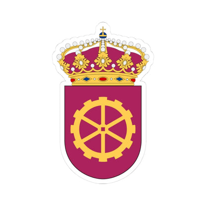 Arméns tekniska centrum vapen (Sweden) (Coat of Arms) STICKER Vinyl Kiss-Cut Decal 3 Inch White - The Sticker Space