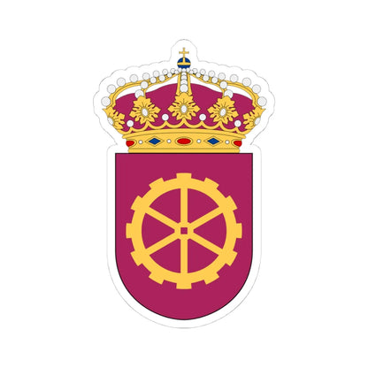 Arméns tekniska centrum vapen (Sweden) (Coat of Arms) STICKER Vinyl Kiss-Cut Decal 4 Inch White - The Sticker Space