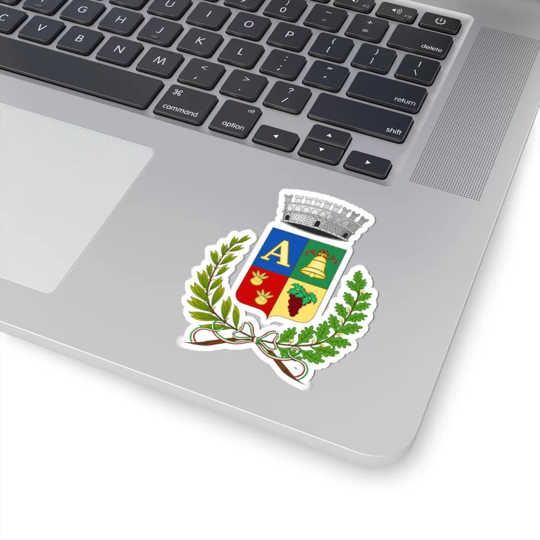 Armo Italia-Stemma (Italy) (Coat of Arms) STICKER Vinyl Kiss-Cut Decal - The Sticker Space