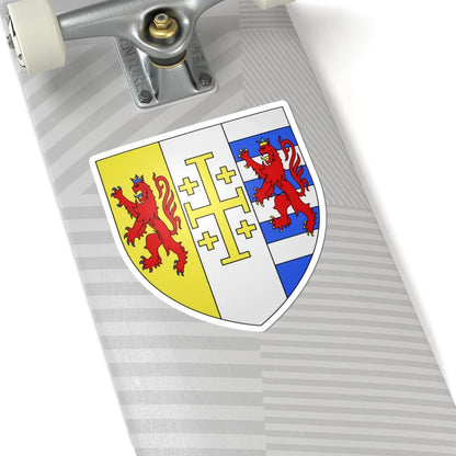 Armoiries Arménie-Lusignan (Armenia) (Coat of Arms) STICKER Vinyl Kiss-Cut Decal - The Sticker Space