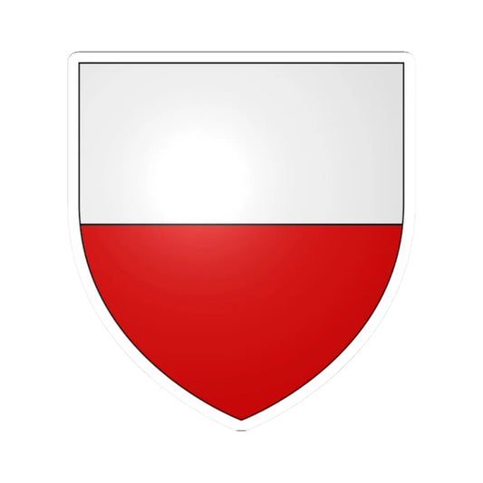 Armoiries Bertrange Luxembourg (Luxembourg) (Coat of Arms) STICKER Vinyl Kiss-Cut Decal 2 Inch White - The Sticker Space