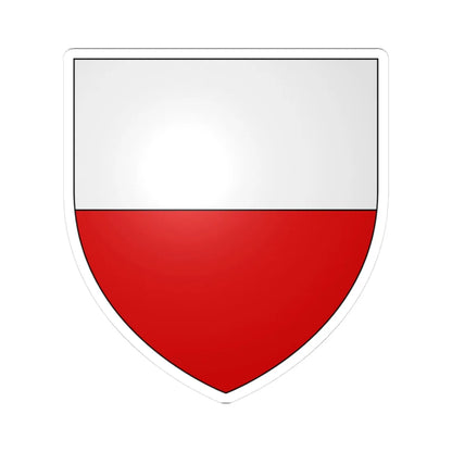 Armoiries Bertrange Luxembourg (Luxembourg) (Coat of Arms) STICKER Vinyl Kiss-Cut Decal 3 Inch White - The Sticker Space