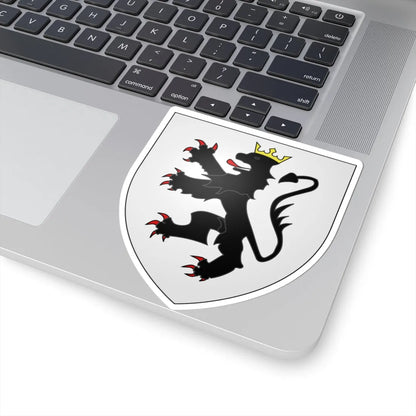 Armoiries Beyer de Boppart 1 (Luxembourg) (Coat of Arms) STICKER Vinyl Kiss-Cut Decal - The Sticker Space