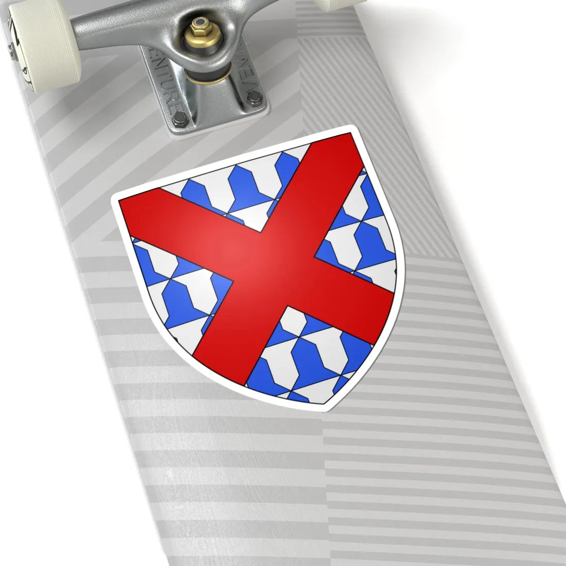 Armoiries Briffoz (Belgium) (Coat of Arms) STICKER Vinyl Kiss-Cut Decal - The Sticker Space