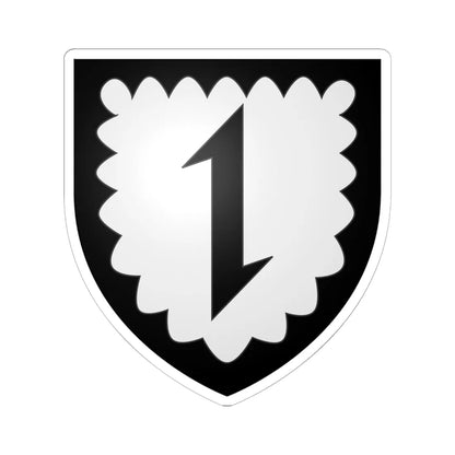 Armoiries Bubingen 2 (Luxembourg) (Coat of Arms) STICKER Vinyl Kiss-Cut Decal 6 Inch White - The Sticker Space