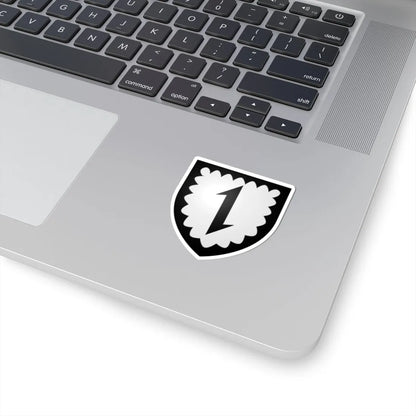 Armoiries Bubingen 2 (Luxembourg) (Coat of Arms) STICKER Vinyl Kiss-Cut Decal - The Sticker Space