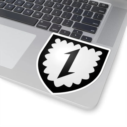 Armoiries Bubingen 2 (Luxembourg) (Coat of Arms) STICKER Vinyl Kiss-Cut Decal - The Sticker Space