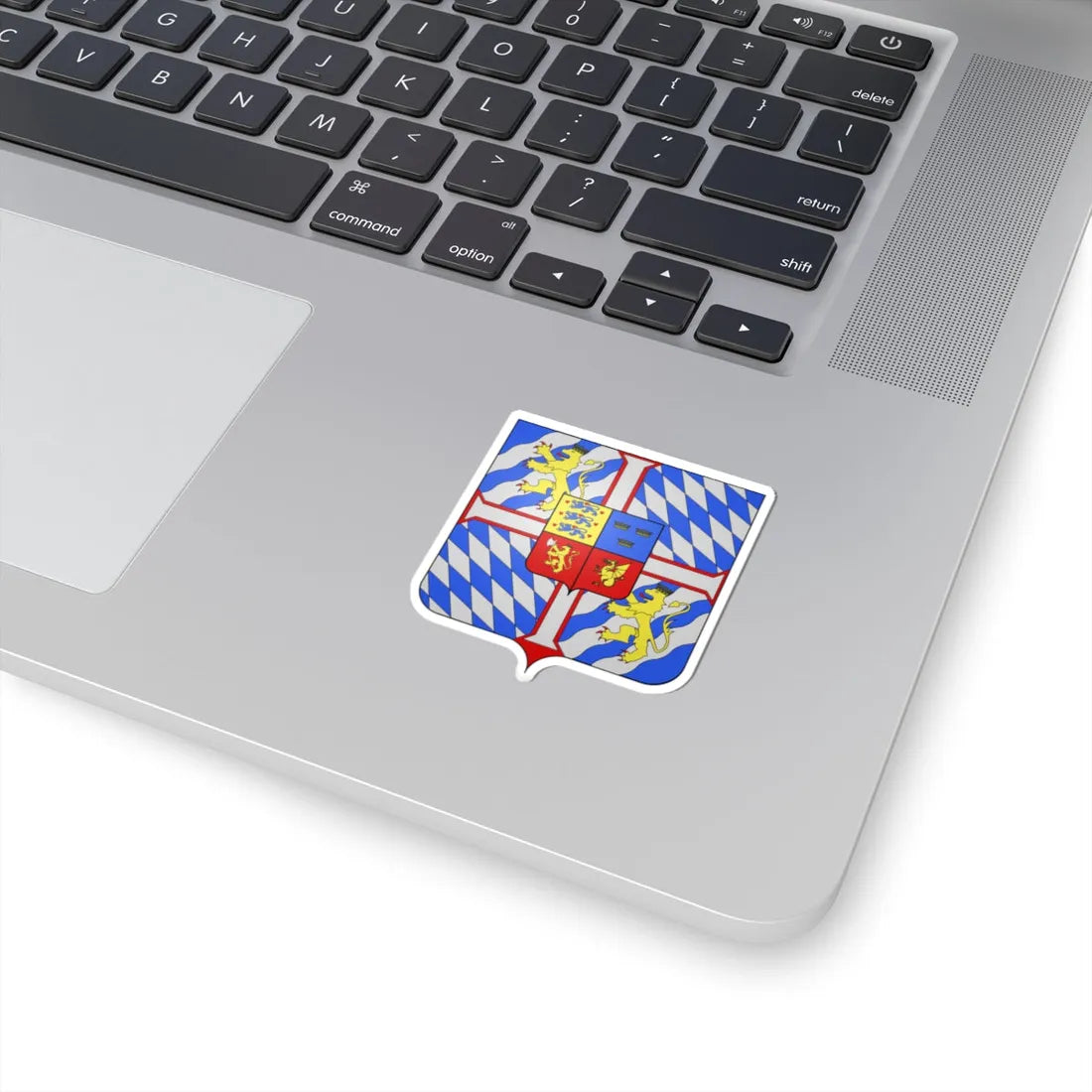 Armoiries Christophe III de Bavière roi de Danemark (Denmark) (Coat of Arms) STICKER Vinyl Kiss-Cut Decal - The Sticker Space