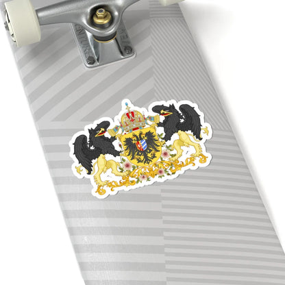 Armoiries d Elisabeth de Baviere Imperatrice dAutriche-Hongrie (Austria) (Coat of Arms) STICKER Vinyl Kiss-Cut Decal - The Sticker Space
