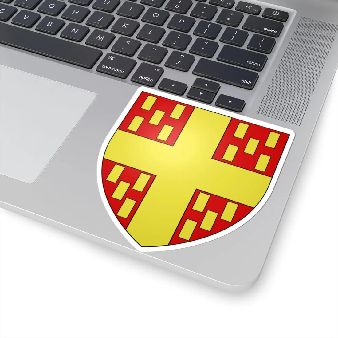 Armoiries dAutel (Belgium) (Coat of Arms) STICKER Vinyl Kiss-Cut Decal - The Sticker Space