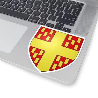 Armoiries dAutel (Belgium) (Coat of Arms) STICKER Vinyl Kiss-Cut Decal - The Sticker Space