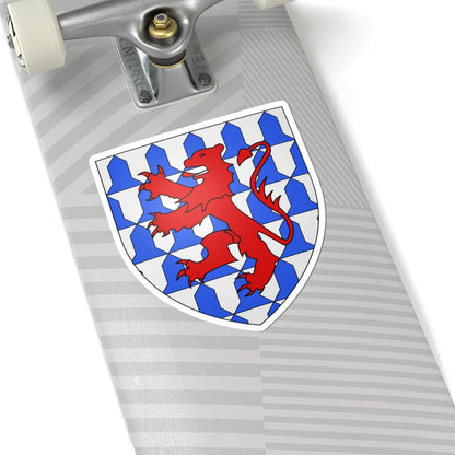 Armoiries dAwans 2 (Belgium) (Coat of Arms) STICKER Vinyl Kiss-Cut Decal - The Sticker Space