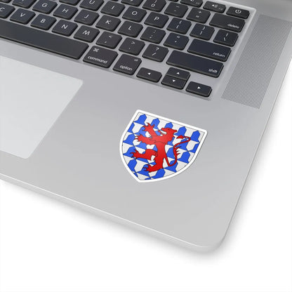 Armoiries dAwans 2 (Belgium) (Coat of Arms) STICKER Vinyl Kiss-Cut Decal - The Sticker Space