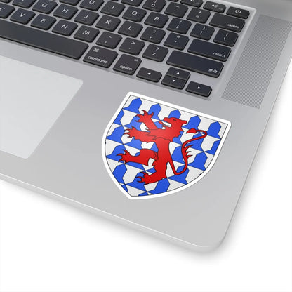 Armoiries dAwans 2 (Belgium) (Coat of Arms) STICKER Vinyl Kiss-Cut Decal - The Sticker Space