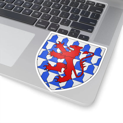 Armoiries dAwans 2 (Belgium) (Coat of Arms) STICKER Vinyl Kiss-Cut Decal - The Sticker Space