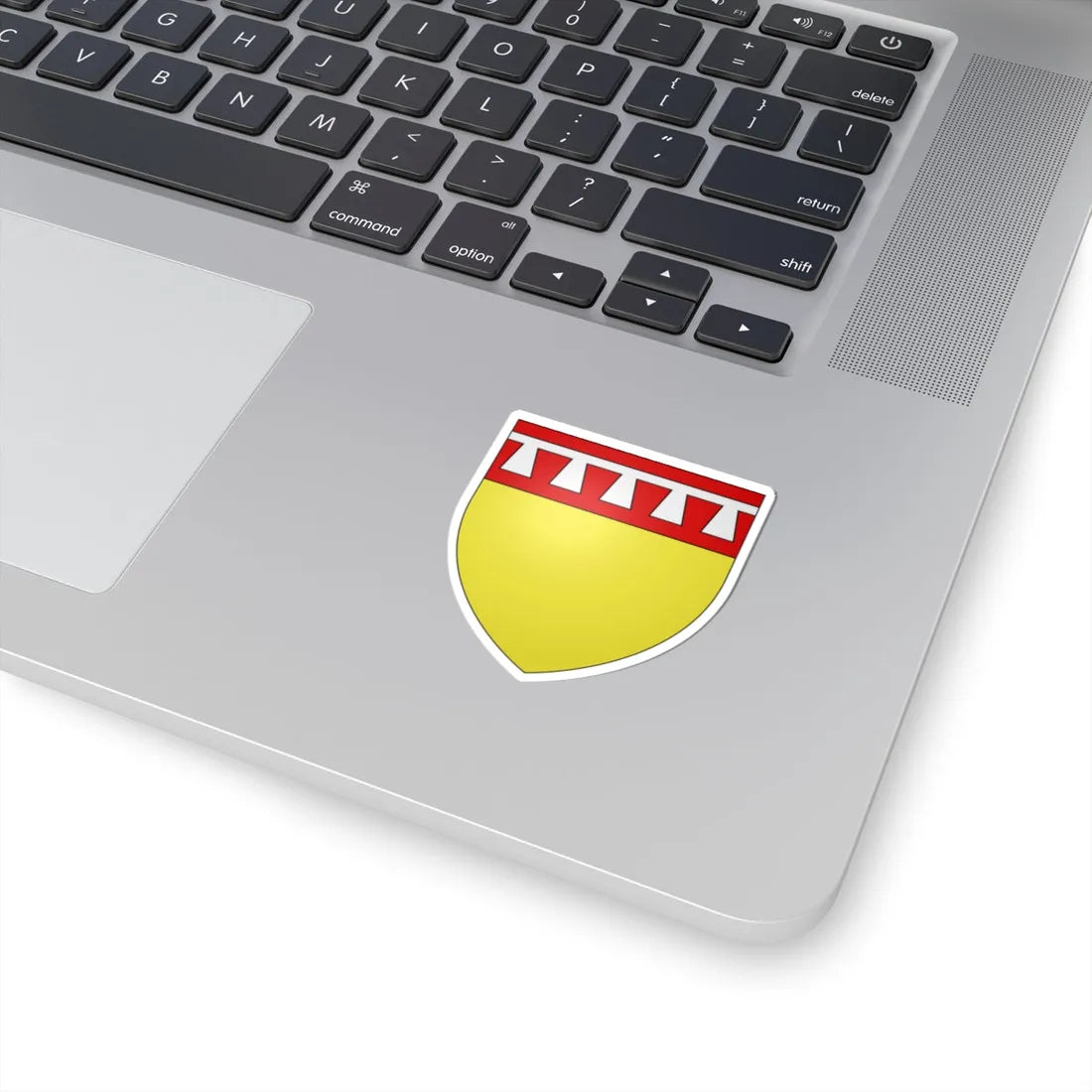 Armoiries de Beaufort (Luxembourg) (Coat of Arms) STICKER Vinyl Kiss-Cut Decal - The Sticker Space