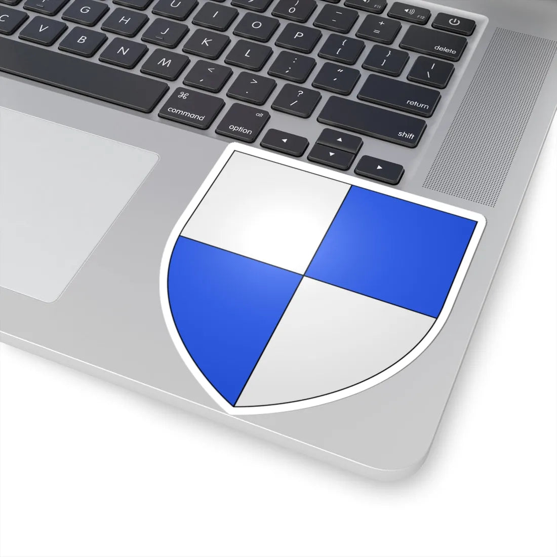 Armoiries de Bemelbourg (Luxembourg) (Coat of Arms) STICKER Vinyl Kiss-Cut Decal - The Sticker Space