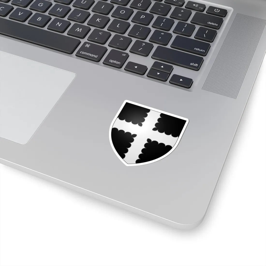 Armoiries de Bentzeradt (Luxembourg) (Coat of Arms) STICKER Vinyl Kiss-Cut Decal - The Sticker Space