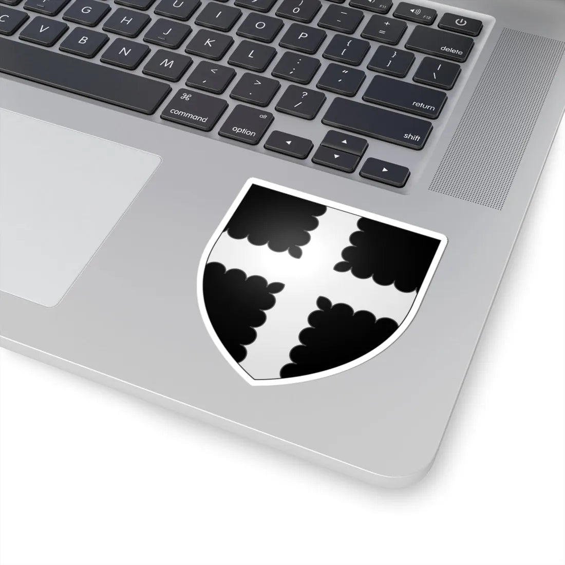 Armoiries de Bentzeradt (Luxembourg) (Coat of Arms) STICKER Vinyl Kiss-Cut Decal - The Sticker Space