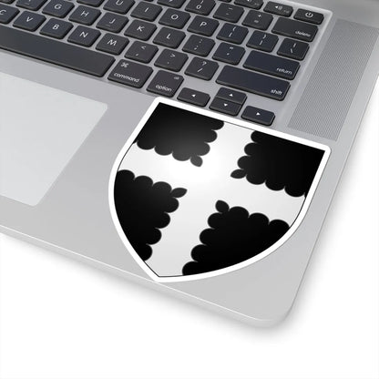 Armoiries de Bentzeradt (Luxembourg) (Coat of Arms) STICKER Vinyl Kiss-Cut Decal - The Sticker Space
