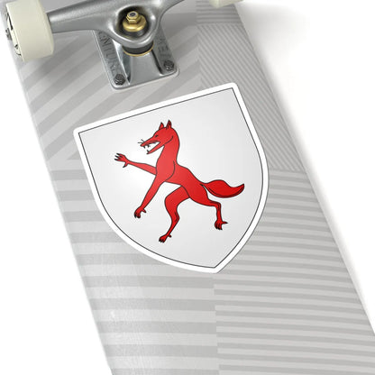 Armoiries de Bereldange 1 (Luxembourg) (Coat of Arms) STICKER Vinyl Kiss-Cut Decal - The Sticker Space