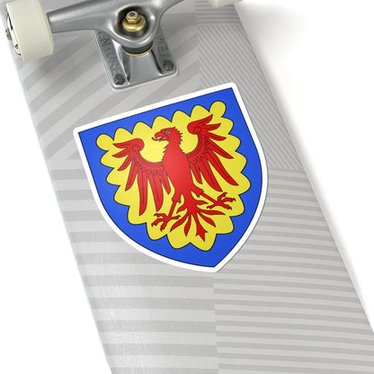 Armoiries de Berg sur Moselle (Luxembourg) (Coat of Arms) STICKER Vinyl Kiss-Cut Decal - The Sticker Space
