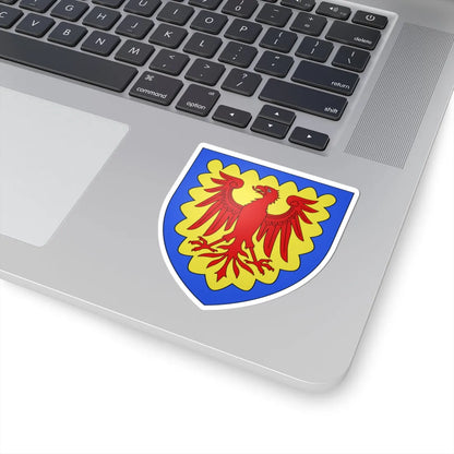 Armoiries de Berg sur Moselle (Luxembourg) (Coat of Arms) STICKER Vinyl Kiss-Cut Decal - The Sticker Space