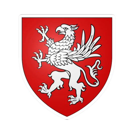 Armoiries de Bettembourg (Luxembourg) (Coat of Arms) STICKER Vinyl Kiss-Cut Decal 2 Inch White - The Sticker Space