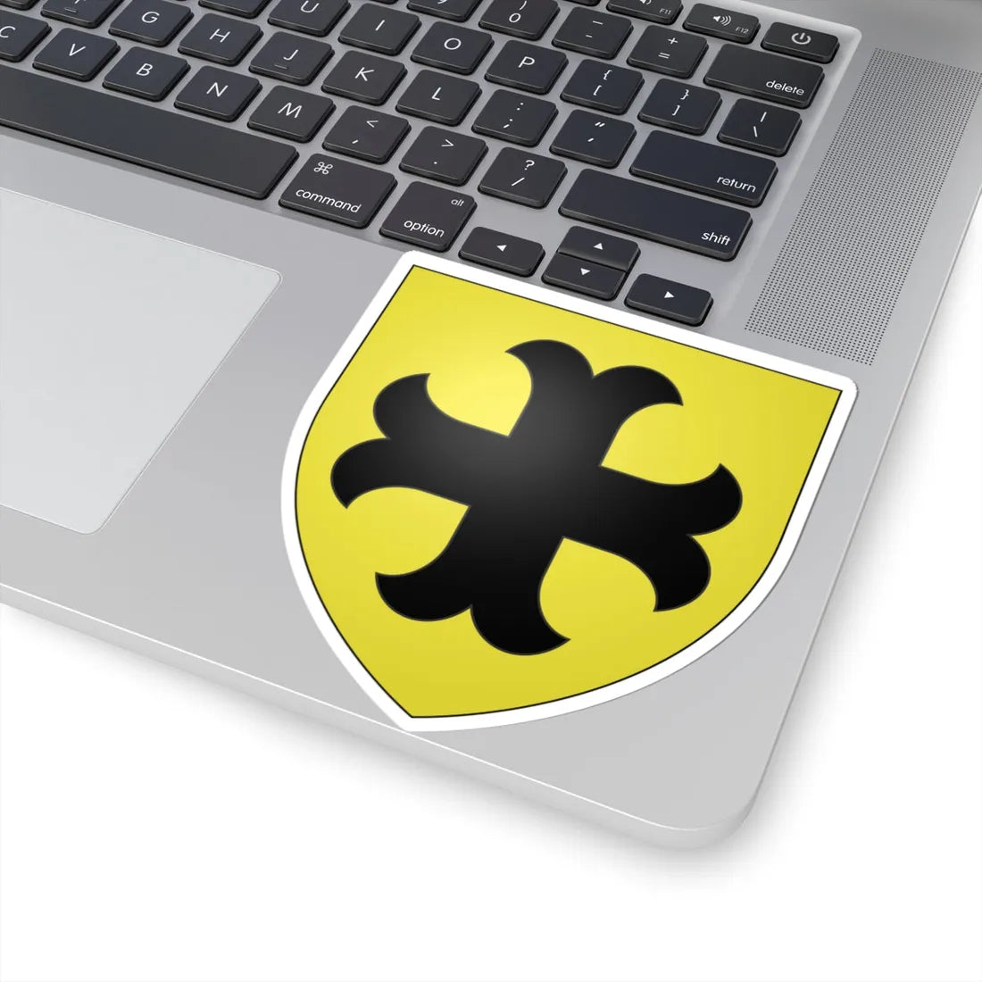 Armoiries de Bettendorf (Luxembourg) (Coat of Arms) STICKER Vinyl Kiss-Cut Decal - The Sticker Space