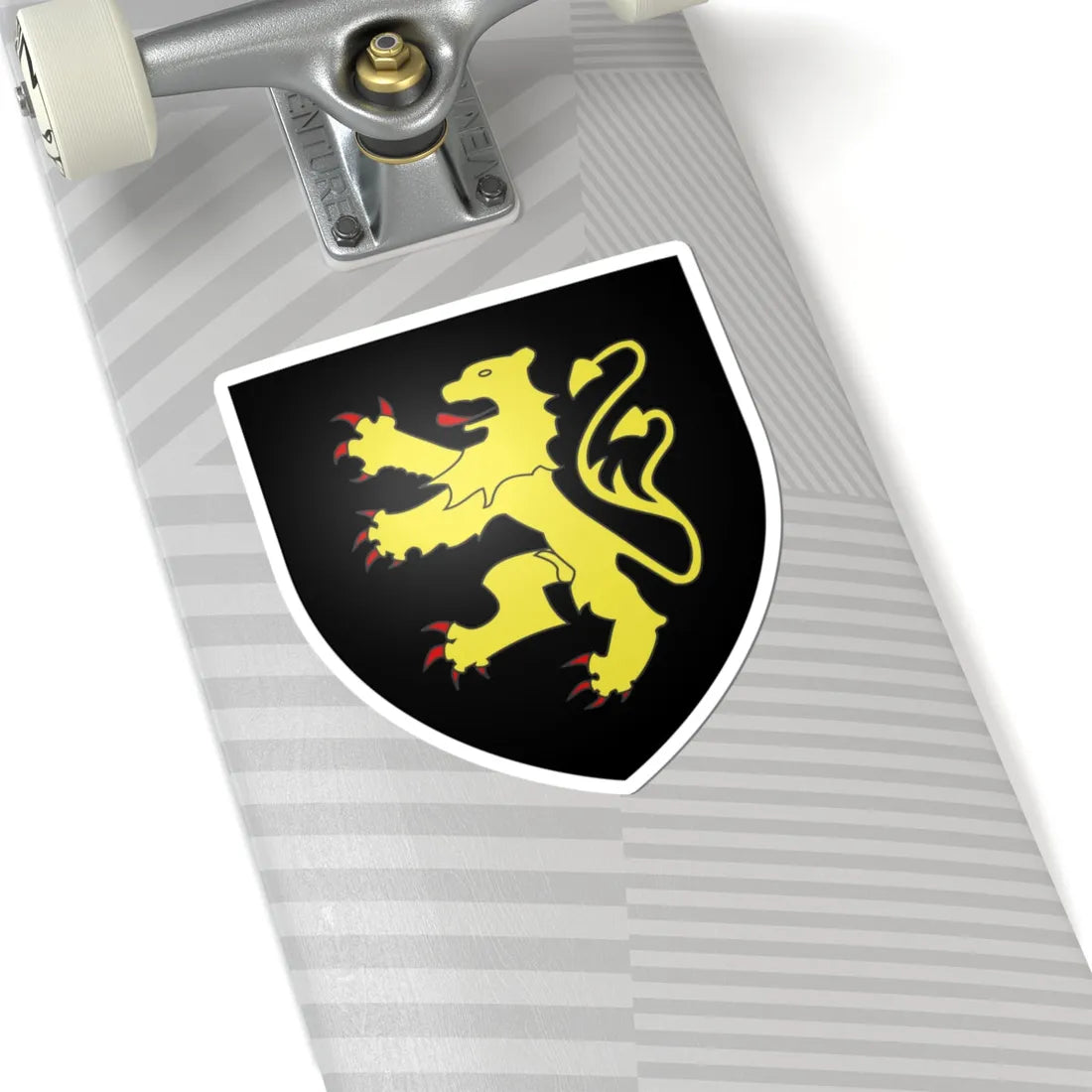 Armoiries de Binsfeld (Luxembourg) (Coat of Arms) STICKER Vinyl Kiss-Cut Decal - The Sticker Space
