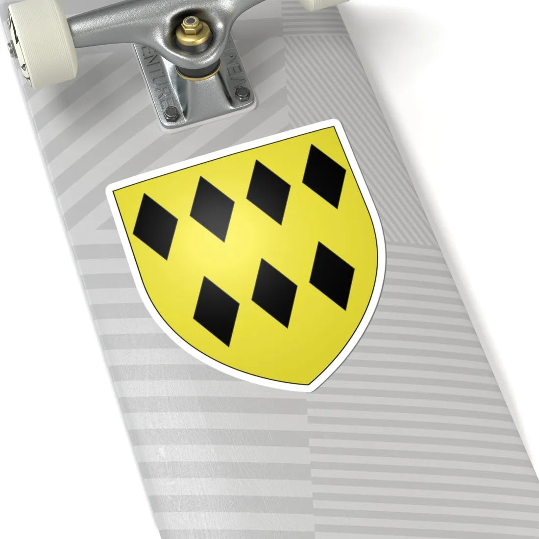 Armoiries de Birsdorf (Luxembourg) (Coat of Arms) STICKER Vinyl Kiss-Cut Decal - The Sticker Space