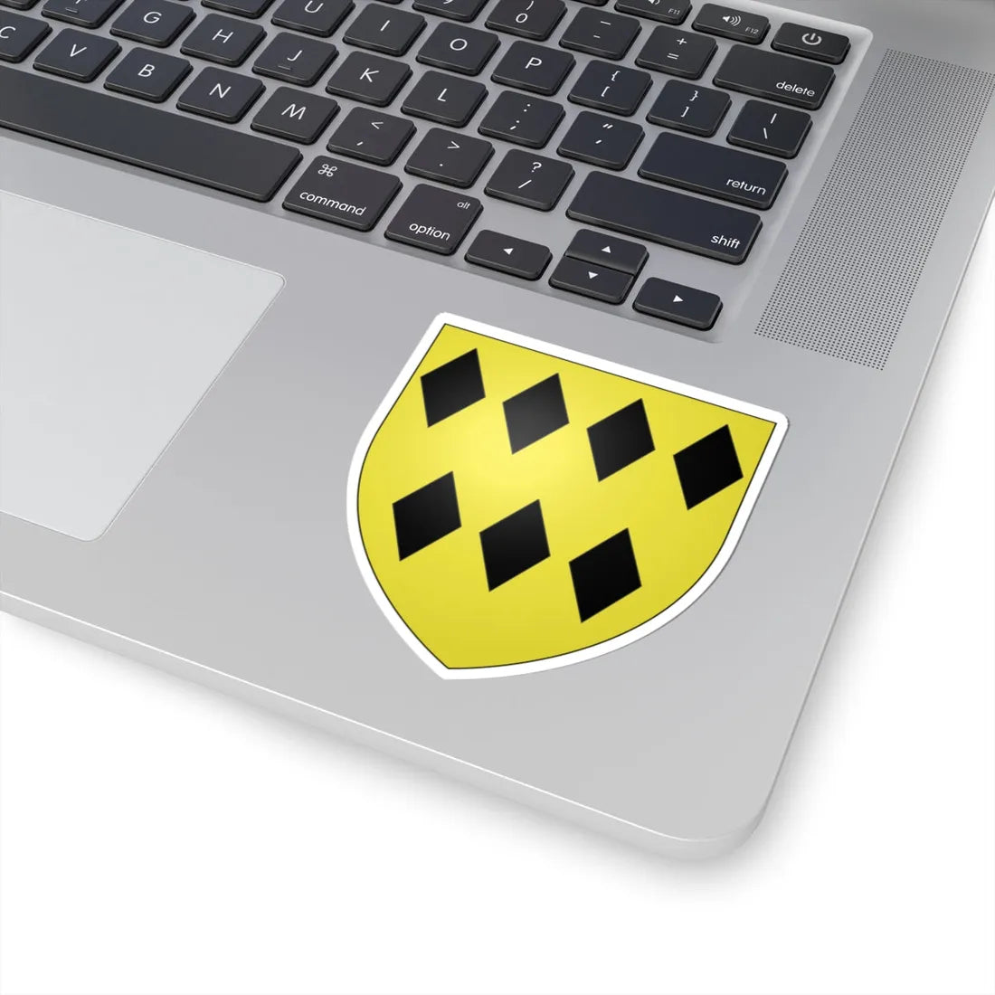 Armoiries de Birsdorf (Luxembourg) (Coat of Arms) STICKER Vinyl Kiss-Cut Decal - The Sticker Space