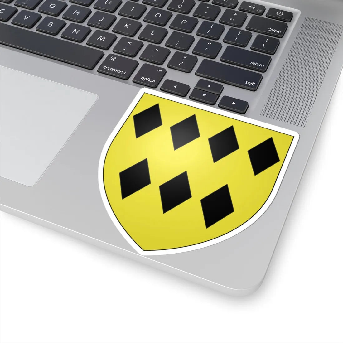 Armoiries de Birsdorf (Luxembourg) (Coat of Arms) STICKER Vinyl Kiss-Cut Decal - The Sticker Space