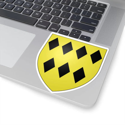 Armoiries de Birsdorf (Luxembourg) (Coat of Arms) STICKER Vinyl Kiss-Cut Decal - The Sticker Space