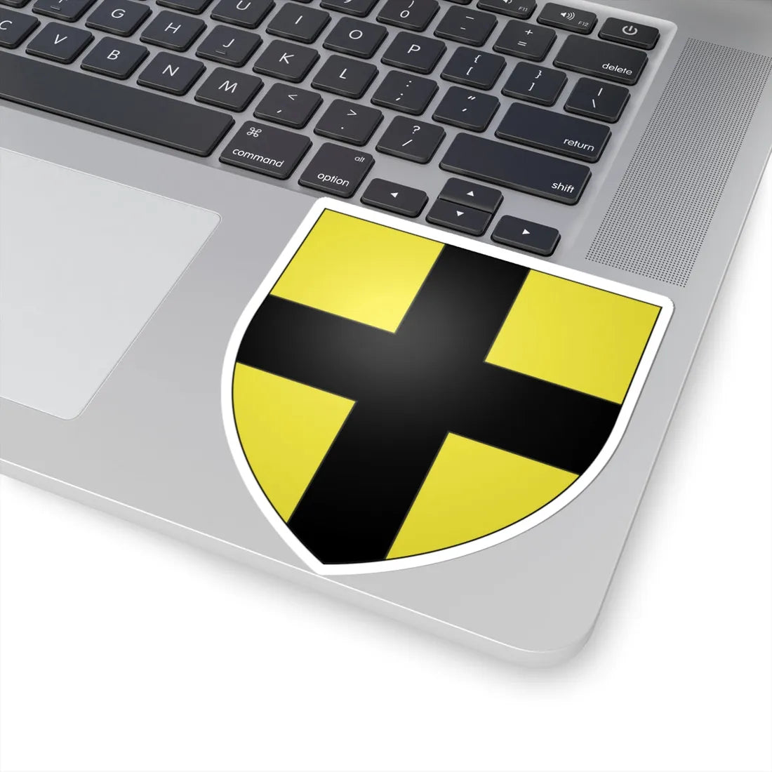 Armoiries de Bollendorf (Luxembourg) (Coat of Arms) STICKER Vinyl Kiss-Cut Decal - The Sticker Space