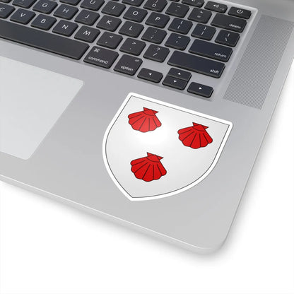 Armoiries de Boulich (Luxembourg) (Coat of Arms) STICKER Vinyl Kiss-Cut Decal - The Sticker Space