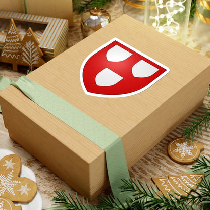 Armoiries de Boyart (Luxembourg) (Coat of Arms) STICKER Vinyl Kiss-Cut Decal - The Sticker Space