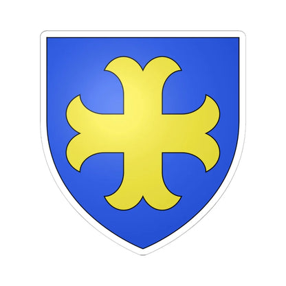 Armoiries de Breidscheid 2 (Luxembourg) (Coat of Arms) STICKER Vinyl Kiss-Cut Decal 6 Inch White - The Sticker Space